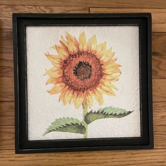Sunflower Framed Art - Set Of‎ Two - Picture 1 of 4